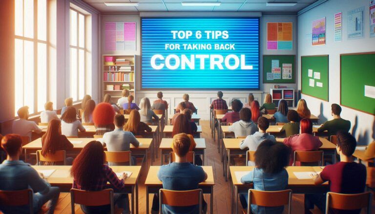 top 6 tips for taking back control