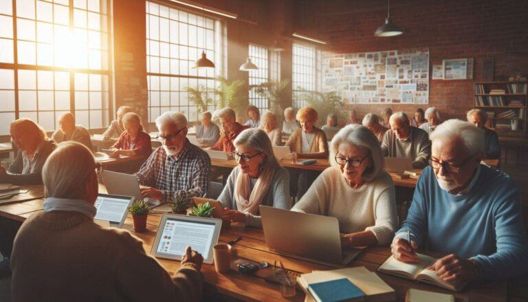 how to launch a digital course for senior citizens