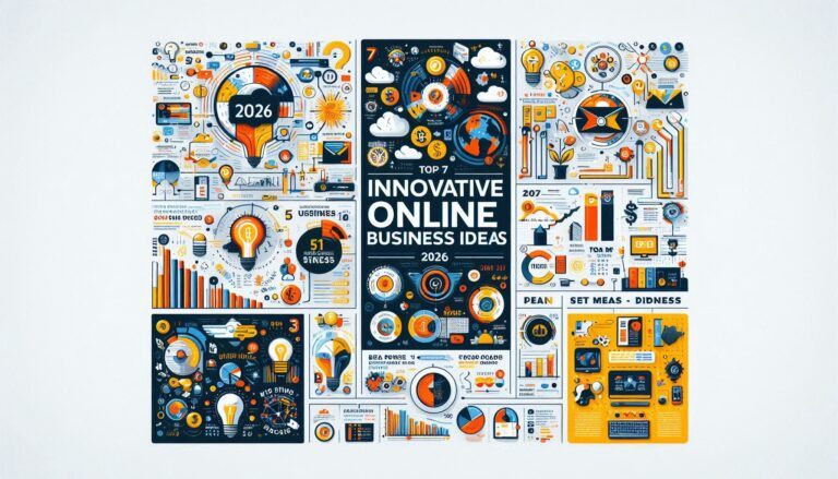 top 7 innovative online business ideas 2026