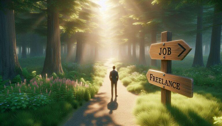 how to quit your job to freelance