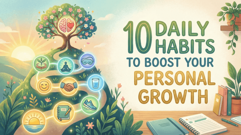 10 Daily Habits To Boost Your Personal Growth