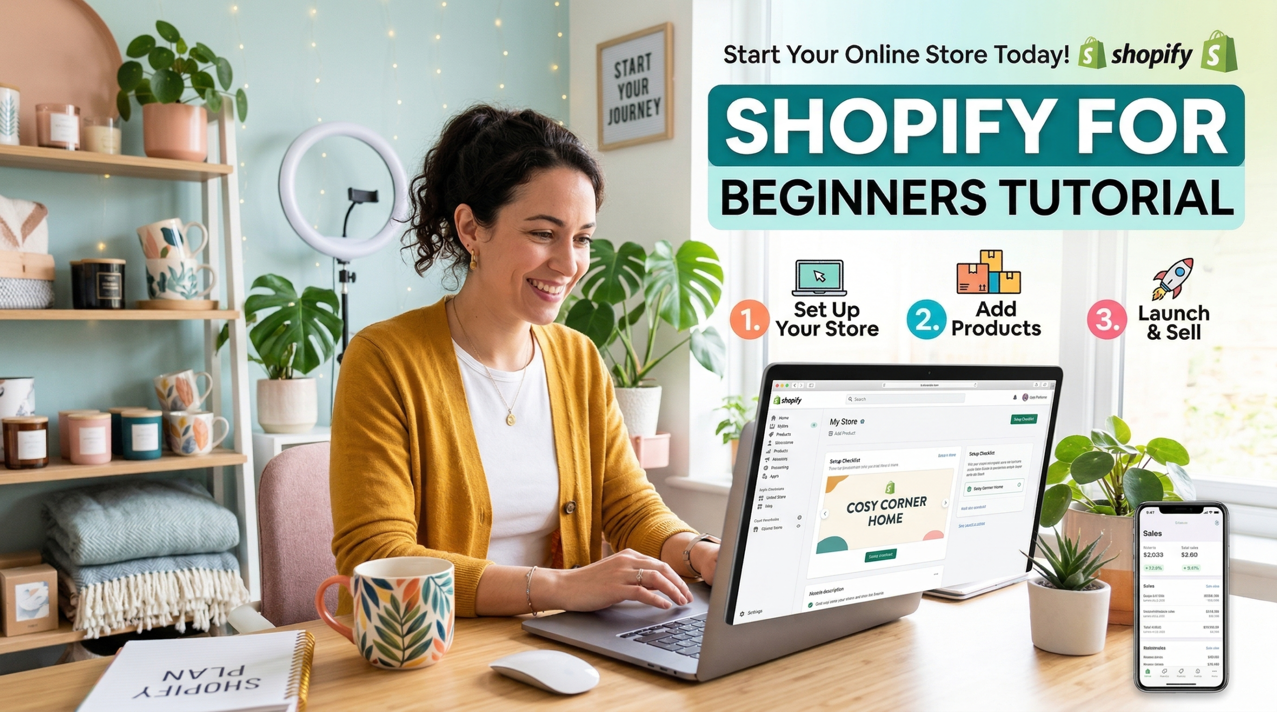 Shopify For Beginners Tutorial