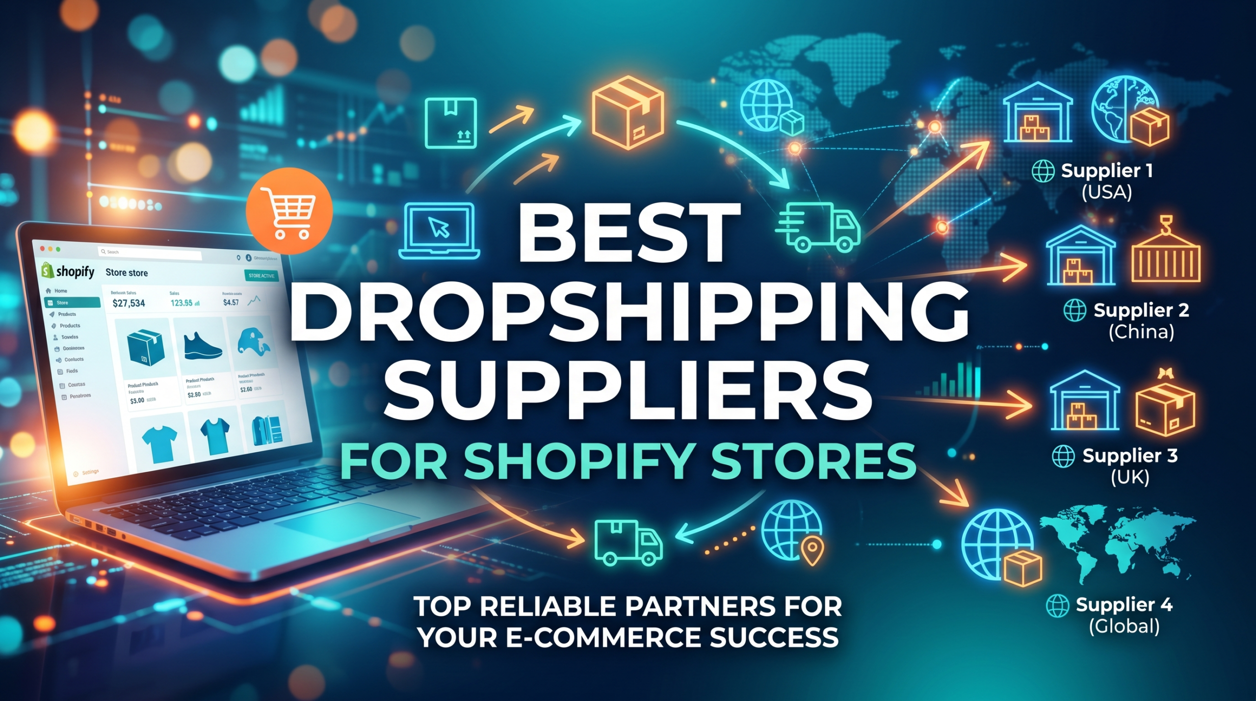 Best Dropshipping Suppliers For Shopify Stores
