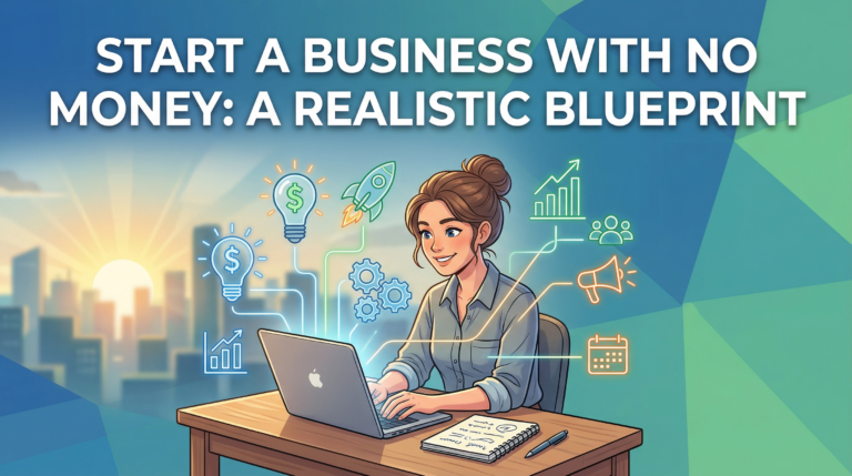 Start A Business With No Money: A Realistic Blueprint