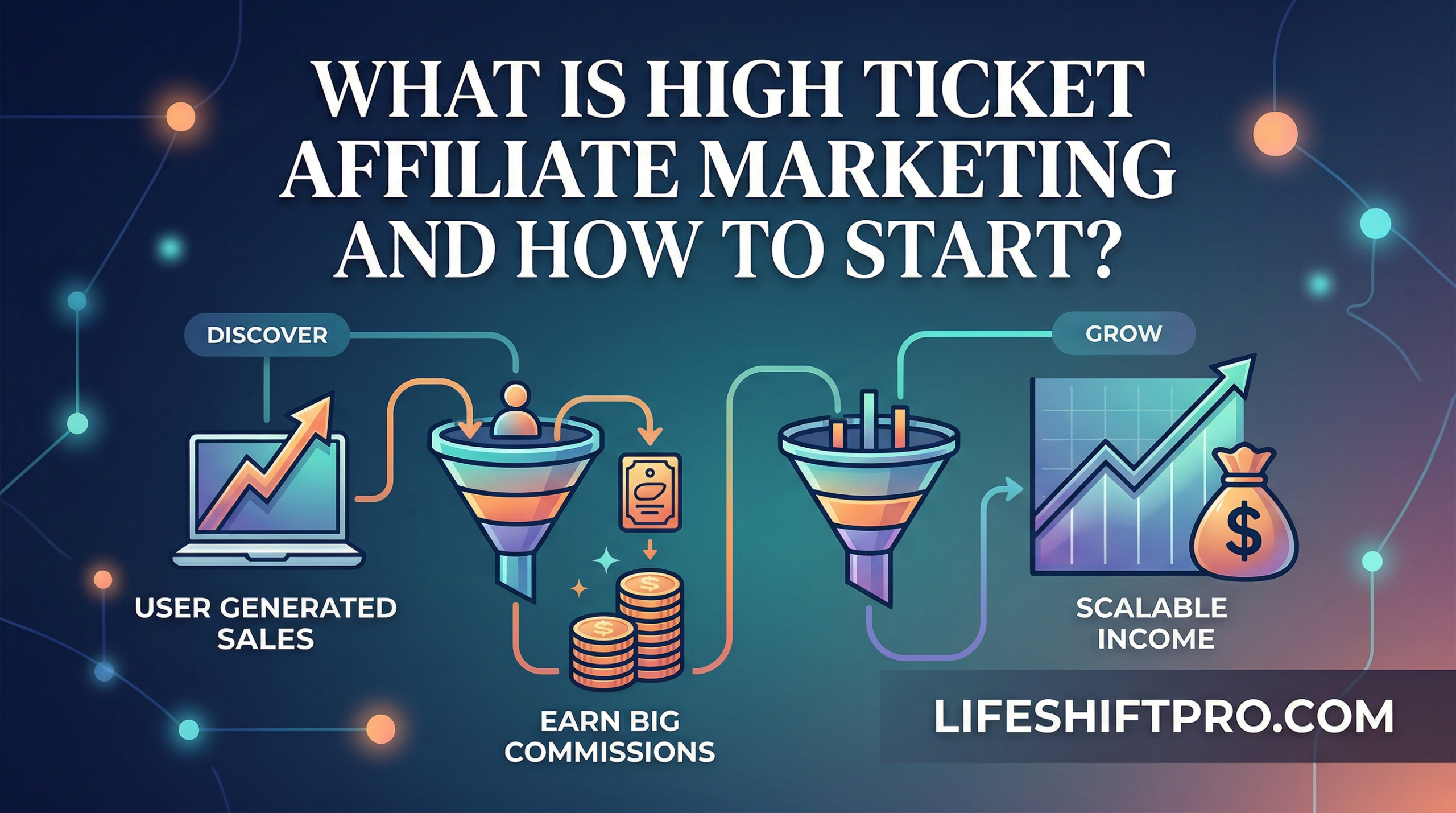 what is high ticket affiliate marketing and how to start?